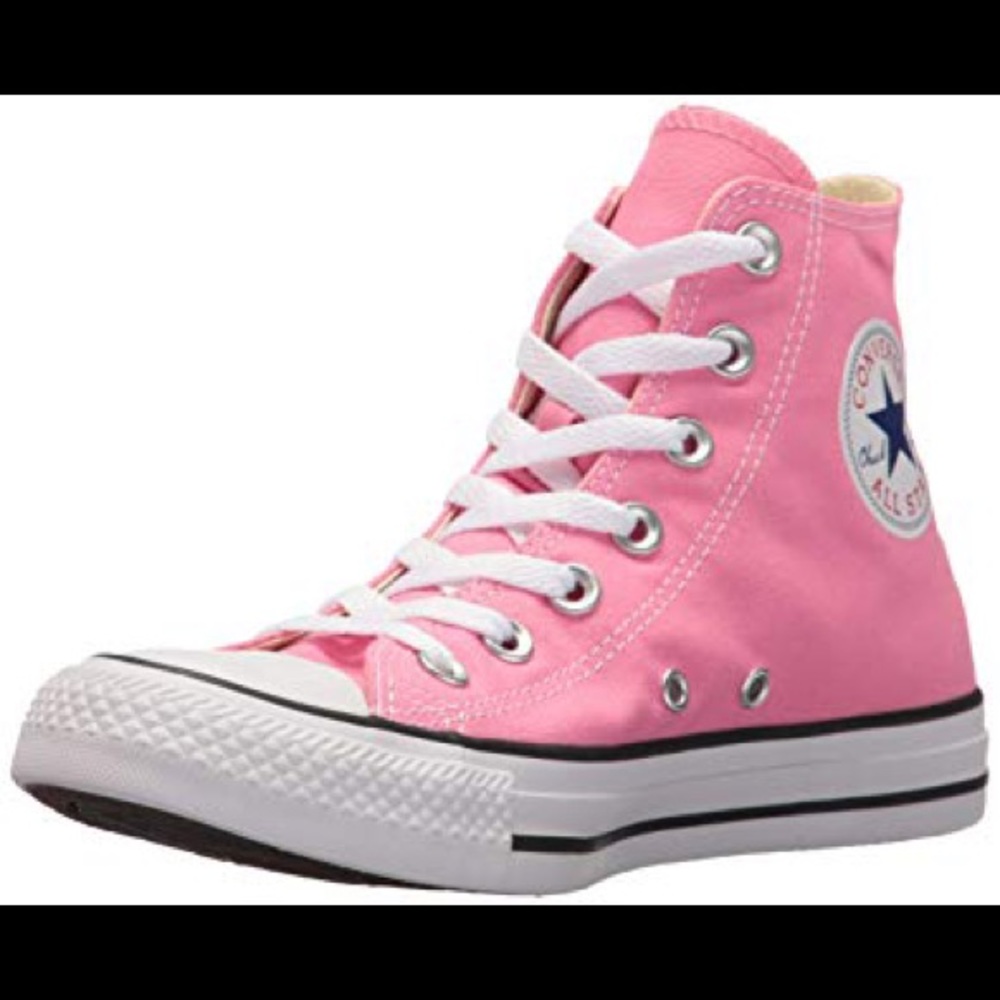 Pink High Top Converse